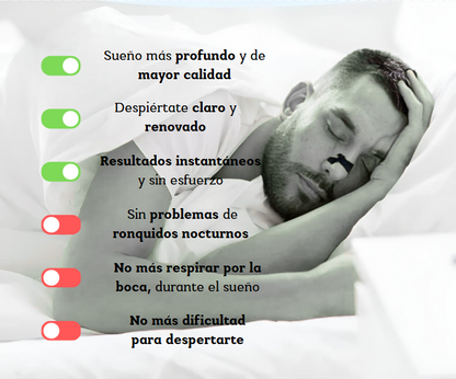 Tiras Nasales Premium para dormir (30un)