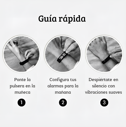 Pulsera despertadora alarma vibradora